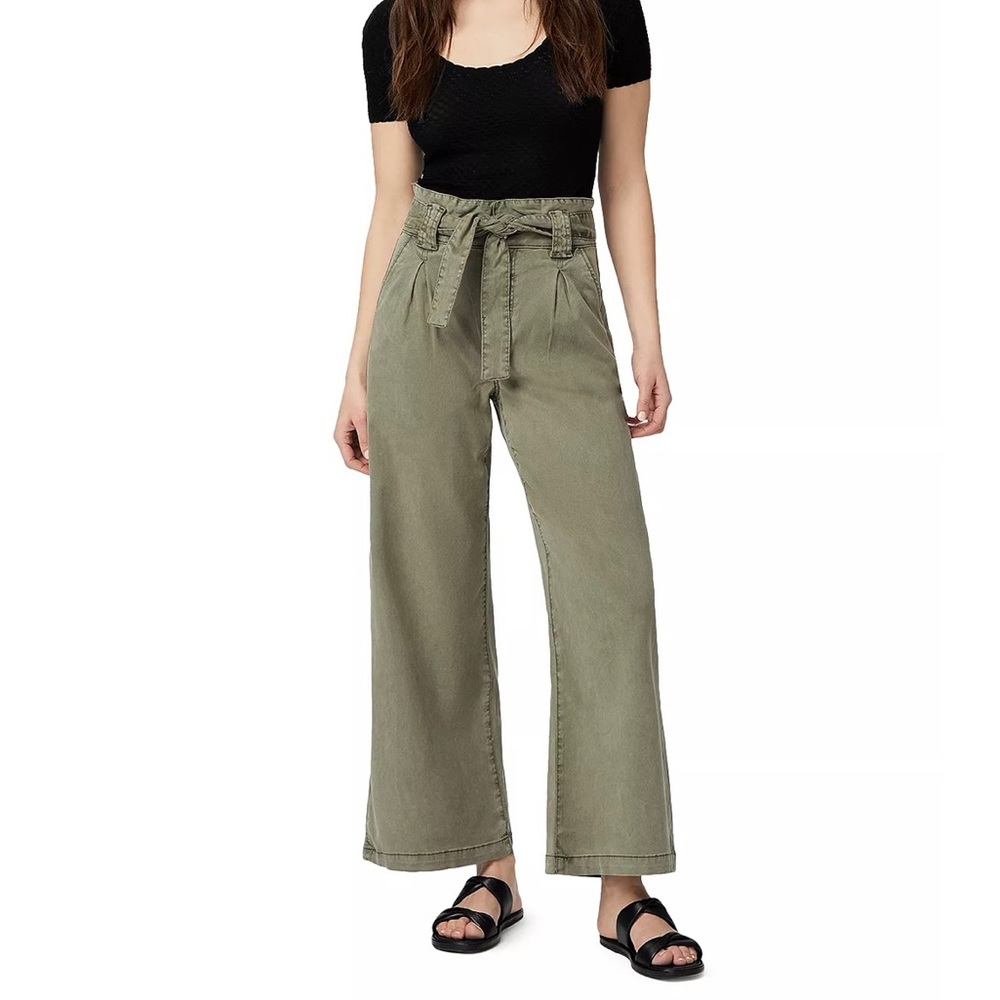 Paige Harper Tie Waist Wide Leg Pants